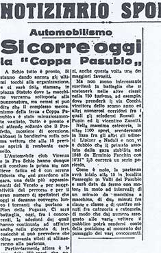1950 - giornale di Vicenza